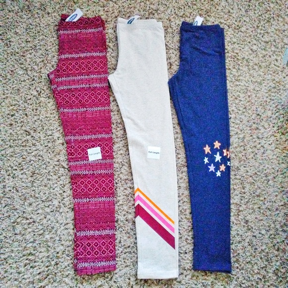 Old Navy Other - NWT Old Navy Full-Length Jersey Leggings for Girls